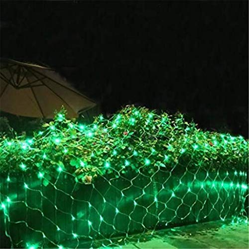 w.p. La Luz Neta, Impermeable Al Aire Libre, Luz del LED Net,Light Red De Los Pescados,Decoración De Navidad, Proyecto De Iluminación del Arbusto del Green