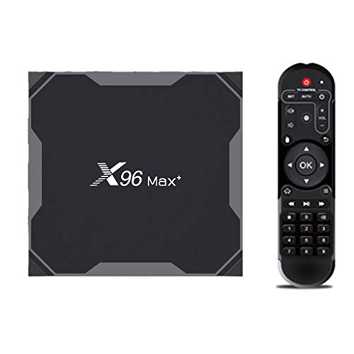 YOKING Smart TV Box, Andr0id 9.0 X96 Max Plus 4GB 64GB Amlogic S905X3 Lector Quad-Core, soporta el reproductor multimedia de vídeo 4K 3D