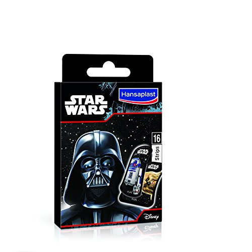 4 paquetes de 16 tiritas de Disney Star Wars, Hansaplast.