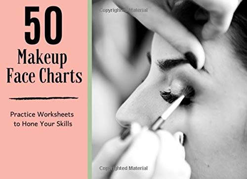 50 Makeup Face Charts | Practice Worksheets to Hone Your Skills