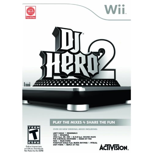 Activision DJ Hero 2, Wii - Juego (Wii, Nintendo Wii, Música, T (Teen))