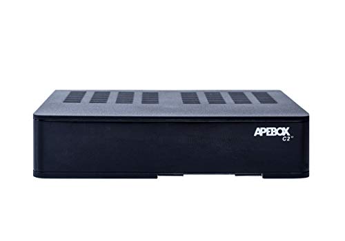 Apebox C2 4K- Receptor Combo Multistream H.265 UHD (2160p, 1x DVB-S2X + 1x DVB-T2/C, 2X USB 2.0, HDMI, LAN, Lector CA, LED Display, IR, SPDIF óptico, Cable AV, RS232,Youtube, DLNA y RCU excepcional)