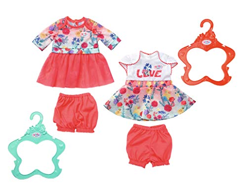 BABY born Trend Baby Dresses 2 ass. 43cm Juego de ropita para muñeca - Accesorios para muñecas (Juego de ropita para muñeca, 3 año(s), Multicolor, BABY born, 43 cm, 230 mm) , color/modelo surtido
