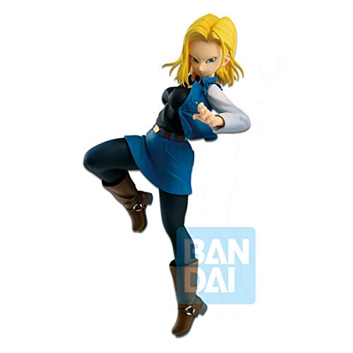 Bandai Ichiban Kuji The Android Battle With Dragon Ball Fighters Prize A Android 18 N18 C18 Figure 17cm 