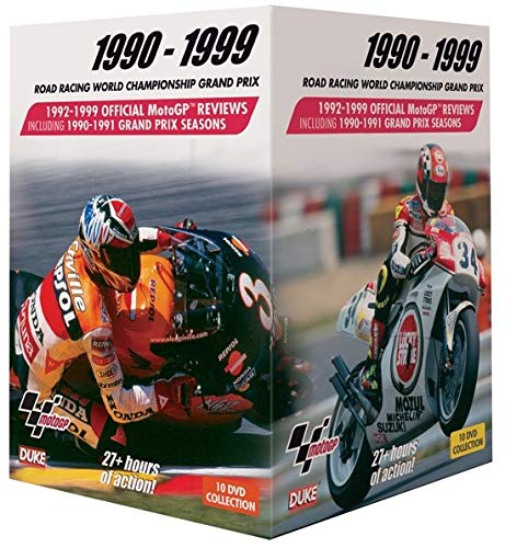Bike Grand Prix 1990-1999 (1990-1999 Official MotoGP Reviews) (10 DVD Box Set) [Reino Unido]