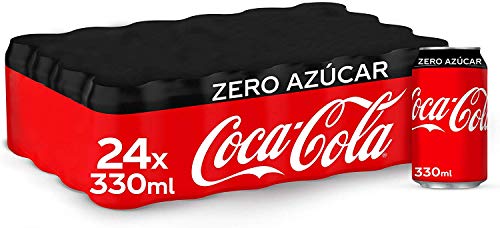 Coca Cola Zero Azúcar - Lata 330ml X 24 Latas