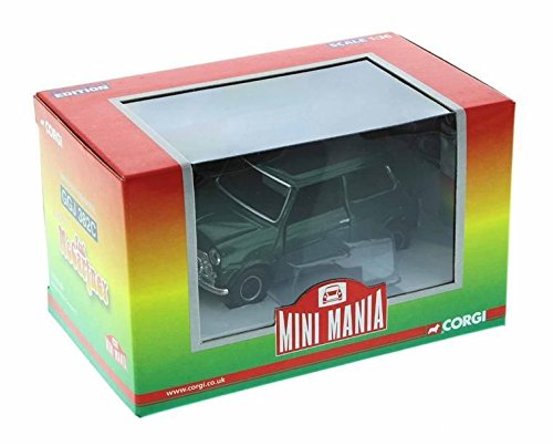 Corgi Mini Mania Paul MC CARTNEY Morris Mini Cooper S Verde Oscuro Coche 1.36 Escala Edición Limitada Modelo Fundido