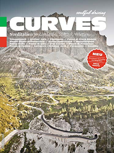 Curves: Northern Italy: Lombardy, South Tyrol, Veneto [Idioma Inglés]: Band 3: Lombardei, Südtirol, Venetien