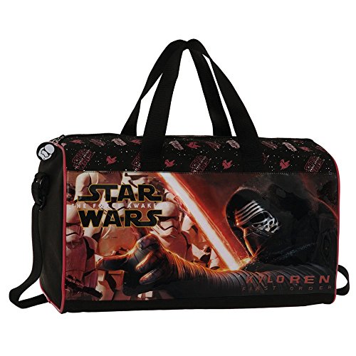 Disney Star Wars Bolsa de Viaje, 21.17 litros, Color Negro