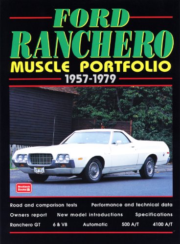 Ford Ranchero Muscle Portfolio, 1957-79: 1957-1979 (Muscle Portfolio Series)