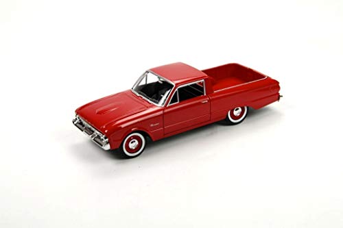 Ford Ranchero Pickup Truck (1960, 1/24 scale diecast model car, Red) by Motormax