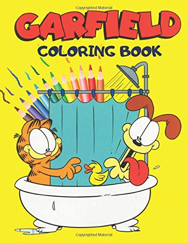 Garfield Coloring Book: 30 Awesome Illustrations for Kids