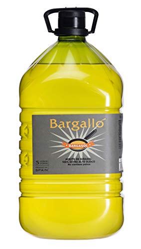 Garrafa 5l Aceite Girasol Bargasol 100% Alto Oleico Olis Bargalló ideal para freir | Origen España