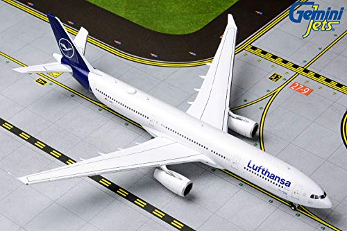 Gemini GJDLH1831 Lufthansa Airbus A330-300 D-Aiko Escala 1:400 | Nueva pintura Lufthansa |