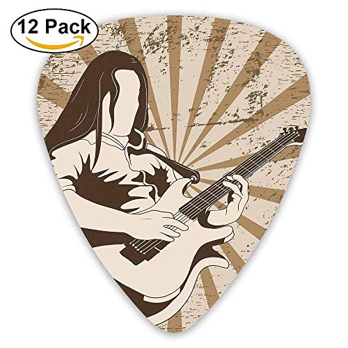 Guitar Party Classic Guitar Pick (12 Pack) for Electric Guita Bass