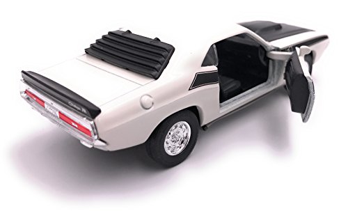 H-Customs Welly Dodge Challenger T/A 1970 Model Car License Escala de Producto 1:34 Color Aleatorio