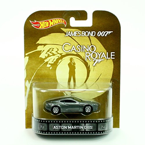 Hot Wheels James Bond 007 Casino Royale Aston Martin DBS Silver by Mattel