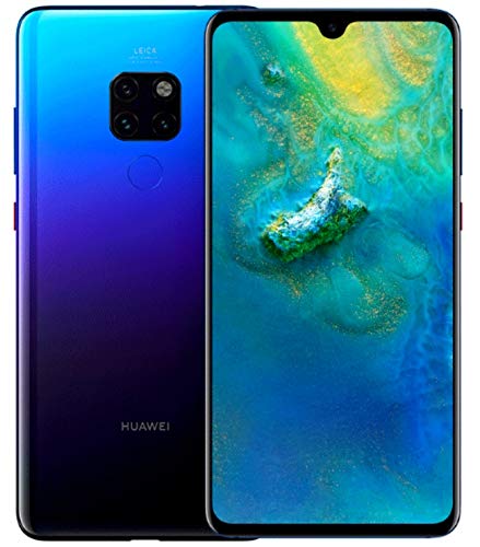 Huawei Mate 20 - Smartphone De 6.53" (Octa-Core, Ram De 4 GB, Memoria De 128 GB, Cámara De 16+12+8 MP, Android 9.0) Color Twilight