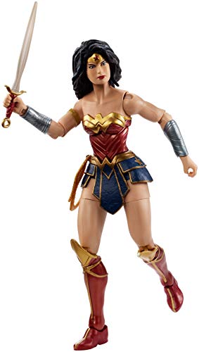Justice League Figura Multiverse DC Wonder Woman de 15 cm Rebirth (Mattel FVY93) , color/modelo surtido