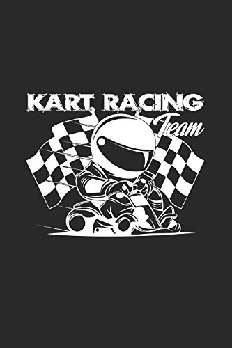 Kart racing team: 6x9 Kart Racing | grid | squared paper | notebook | notes