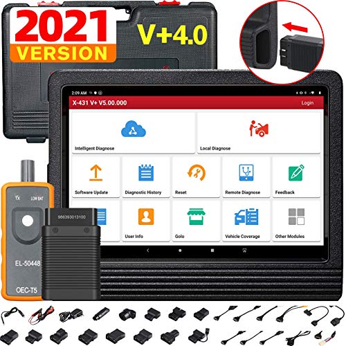 LAUNCH X431 V+ Tablet Herramienta Diagnóstico Profesional Multimarca OBD2 dbscar5 wifi bluetooth 7000 mAh 2 años Actualizaciones Software Idioma ESPAÑOL