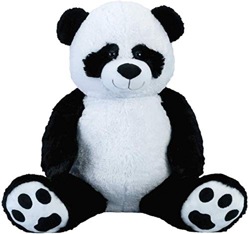 Lifestyle & More Panda Gigante de Peluche XXL 100 cm de Altura de la Felpa Animal de Peluche de la Panda Suave y Aterciopelada - para el Amor