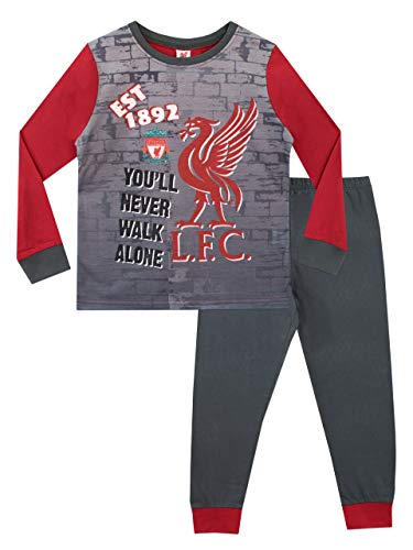 Liverpool FC Pijama para Niños Football Club Multicolor 9-10 Años