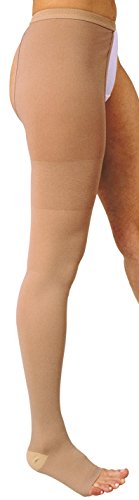MANIFATTURA BERNINA Variform 1508 (talla 5) - Media de Compresión Graduada Clase 2 (23-32 mmHg) media médica pierna derecha