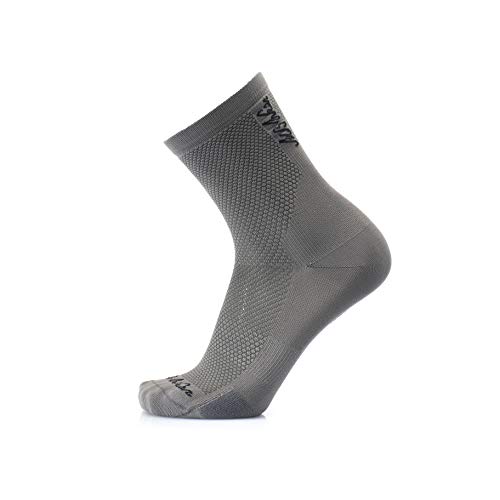 MB WEAR Socks Stelvio Grey L/XL, Unisex Adulto, Verde, Medio