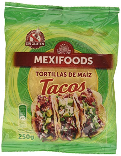 Mexifoods - Tortillas de Maíz para Tacos, 250 g