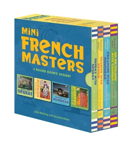 Mini French Masters Boxed Set: 4 Board Books Inside!