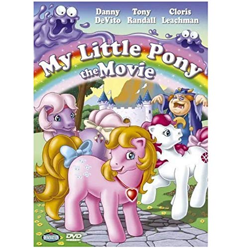 My Little Pony: The Movie (1986) Carteles e impresiones Cartel de la película Imágenes artísticas Decoración Sala de estar Dormitorio Impresión de lienzo en lienzo -20x30 pulgadas Sin marco