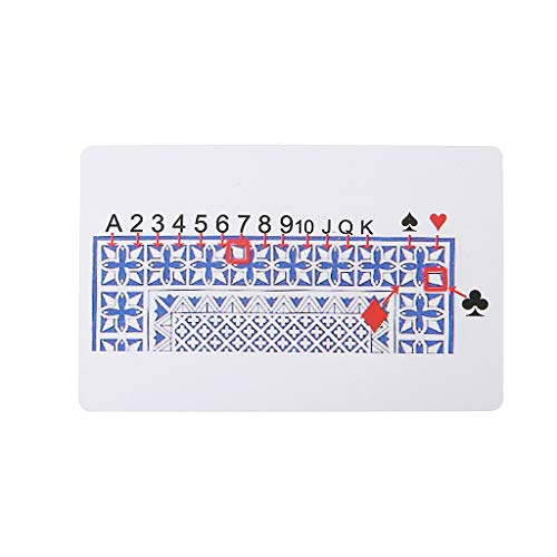 N/A/ Secret Marked Poker Cards Perspectiva Jugar a las cartas Magic Props Simple pero inesperado trucos de magia