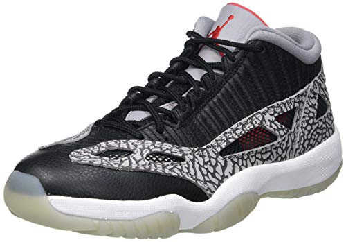 Nike Air Jordan 11 Retro Low, Zapatillas de bsquetbol Hombre, Black Cement, 41 EU