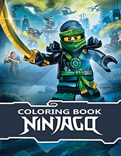 NINJAGO Coloring Book: 44 Exclusive Illustration for Kids