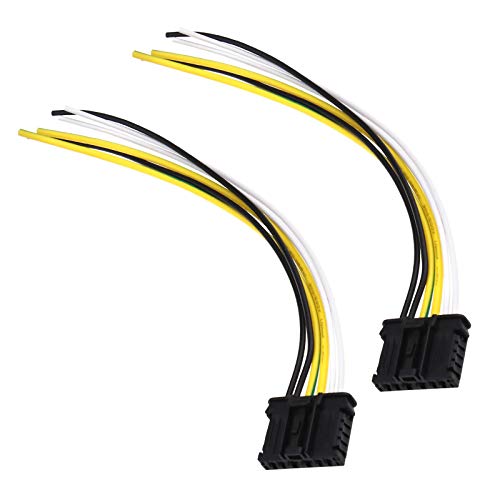 OTOTEC - Juego de cables de luz trasera (2 unidades, 6 pines, 20 cm, luz trasera, 1606248780)