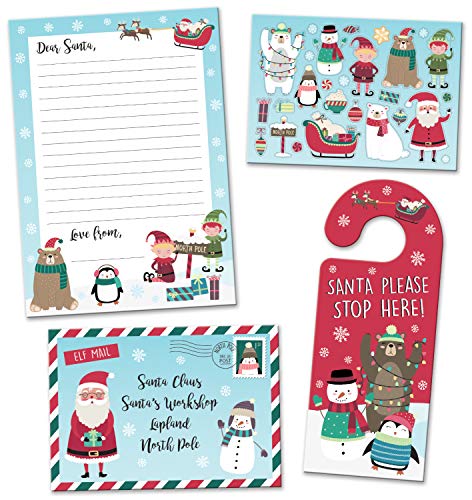Paper Projects- Pack de Cartas de Navidad a Papá Noel con Colgador para Puerta (01.70.40.003)