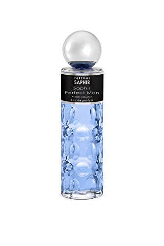 PARFUMS SAPHIR Perfect Man - Eau de Parfum con vaporizador para Hombre - 200 ml