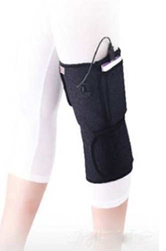 PerfectPrime HP0954R, Far Infrared (FIR) Mobilized USB Right Knee Wrap Heating Pad, 3 temperatures Control with USB Cable
