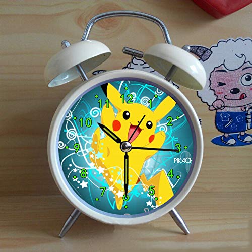 Reloj despertador de Pokemon Pikachu Pikachu con diseño de Pokémon, Pokémon, Anime, niños de dibujos animados