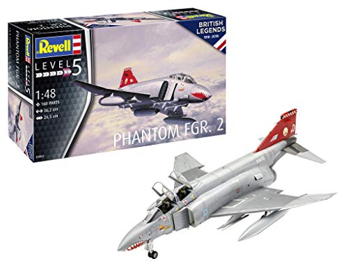 Revell- British Phantom FGR.2 Kit de Modelos de plástico, Multicolor, 1:48 (04962)