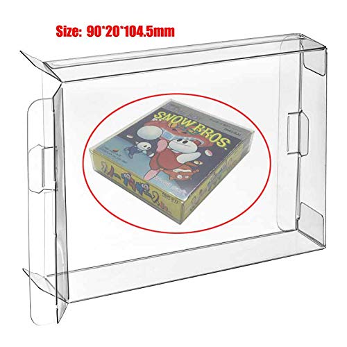 Ruitroliker Carros 10pcs Claro CIB Caja de Manga de la Caja para Game Boy GB Japan Version Cartridge Protector