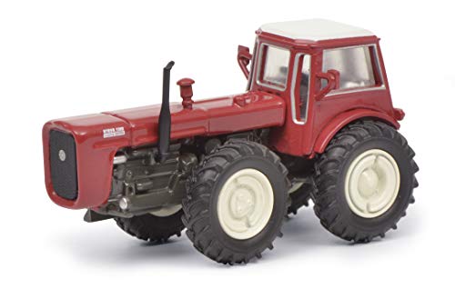 Schuco Steyr 1300 452641400 - Maqueta de Tractor (Escala 1:87), Color Rojo Oscuro