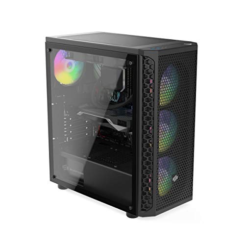 Sedatech PC Gaming Advanced AMD Ryzen 3 1200 4X 3.1Ghz, Geforce GTX1650 4Gb, 8Gb RAM DDR4, 240Gb SSD, 1Tb HDD, USB 3.1, WiFi. Ordenador de sobremesa, Win 10