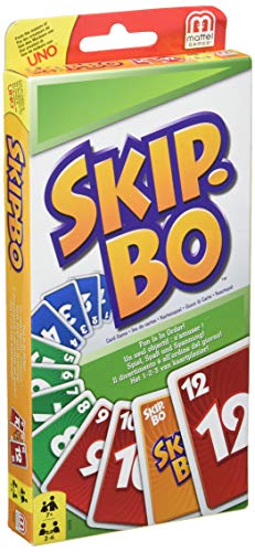 Skip-Bo: Beim Skip-Bo ist die strategische Vorgehensweise unerlässlich. Für 2 - 6 Spieler ab 8 Jahren