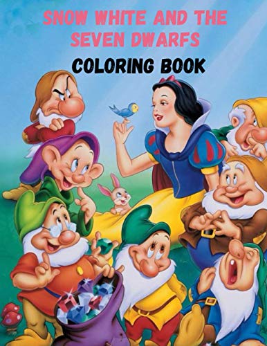 Snow White and The Seven Dwarfs Coloring Book: Snow White and the Seven Dwarfs Coloring Book ,93 pages and a lot of Drawings Snow White and the Seven Dwarfs.