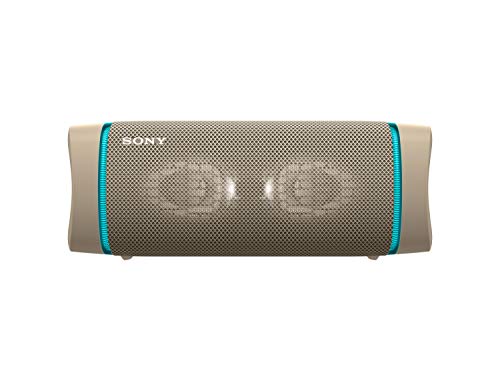 Sony SRS-XB33 - Altavoz Bluetooth Potente, con Luces, Extra Bass, Resistente al Agua, Polvo, óxido, Golpes y Larga duración de batería de hasta 24h, Color Gris