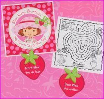 Strawberry Shortcake Party Activity Sheets 8ct by Party America