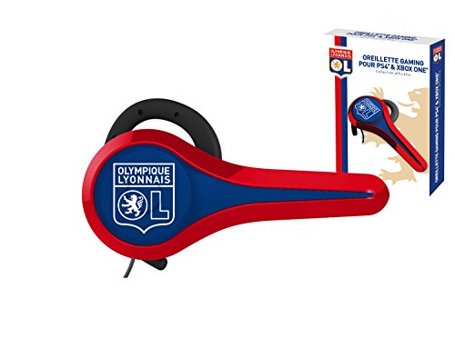 Subsonic Olympique Lyonnais Football Club Playstation/Microsoft/Smartphones/Apple - Auriculares de Diadema para PS4/Xbox One