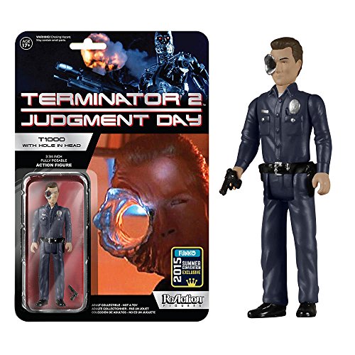 Terminator 2 ReAction Action Figure T-1000 (Hole in Head) SDCC 2015 8 cm Funko Figures